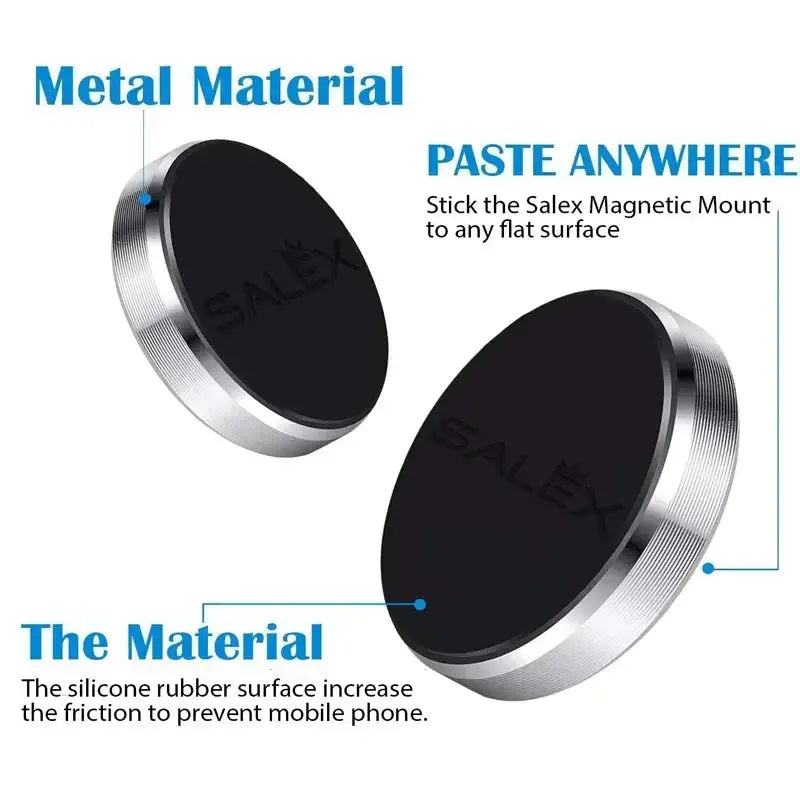 Magnetic Car Phone Holder Universal Car Phone Stand for iPhone Xiaomi Huawei Samsung Dashboard Wall Mounted Car Magnet Sticker - Fun Tech and Gadgets