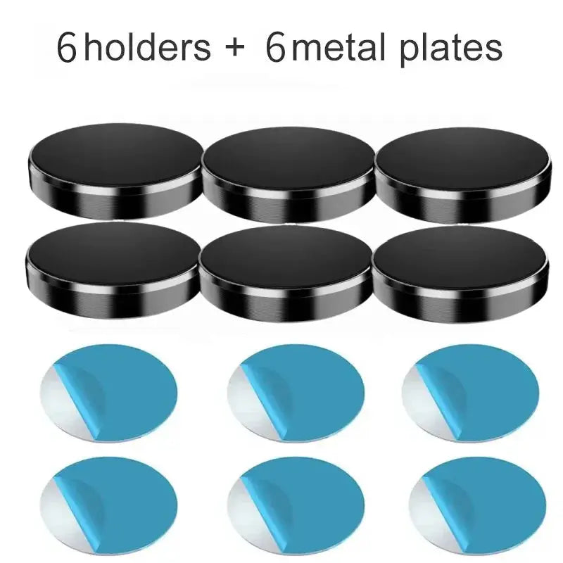 Magnetic Car Phone Holder Universal Car Phone Stand for iPhone Xiaomi Huawei Samsung Dashboard Wall Mounted Car Magnet Sticker - Fun Tech and Gadgets