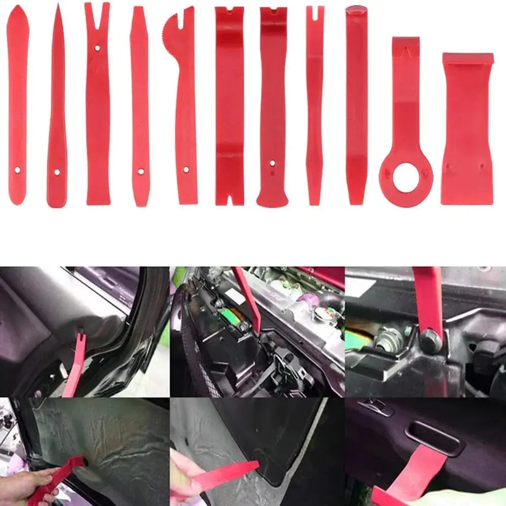 5/12/41/161/231PCS Auto Clip Pliers Fastener Remover Pry Tool Car Trim Removal Tool for Car Audio Dash Door Panel Window Molding - Fun Tech and Gadgets