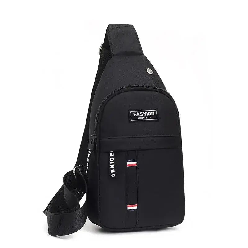 Fashionable and Trendy Lightweight Single Minimalist Shoulder Crossbody Bag for Men with Large Capacity for Leisure and Sports - Fun Tech and Gadgets