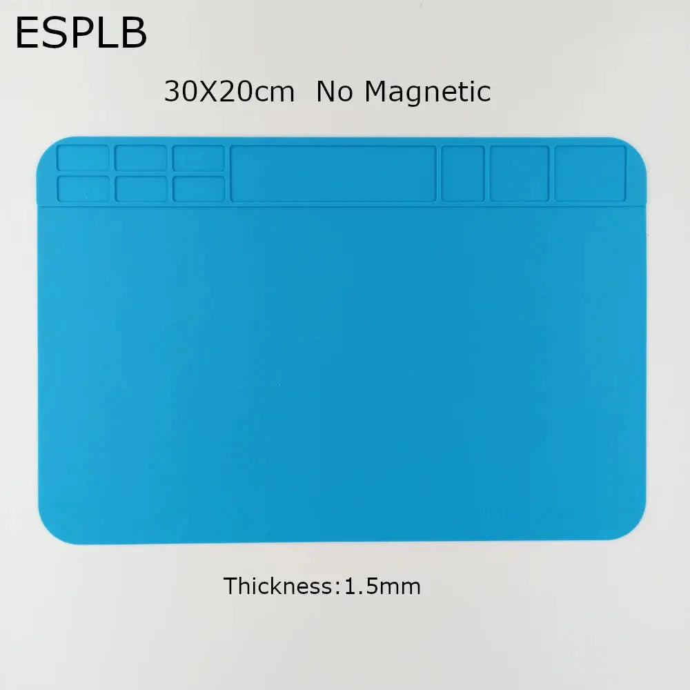 Repair Pad Insulation Heat-Resistant Soldering Station Silicon Soldering Mat Work Pad Desk Platform for BGA Soldering Station - Fun Tech and Gadgets