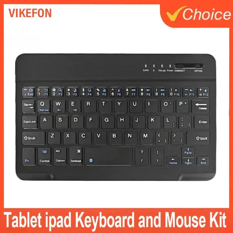 10 inch Bluetooth Keyboard for tablet ipad Keyboard and Mouse Kit for ipad Xiaomi Samsung Huawei Lenovo For Android ios Windows - Fun Tech and Gadgets