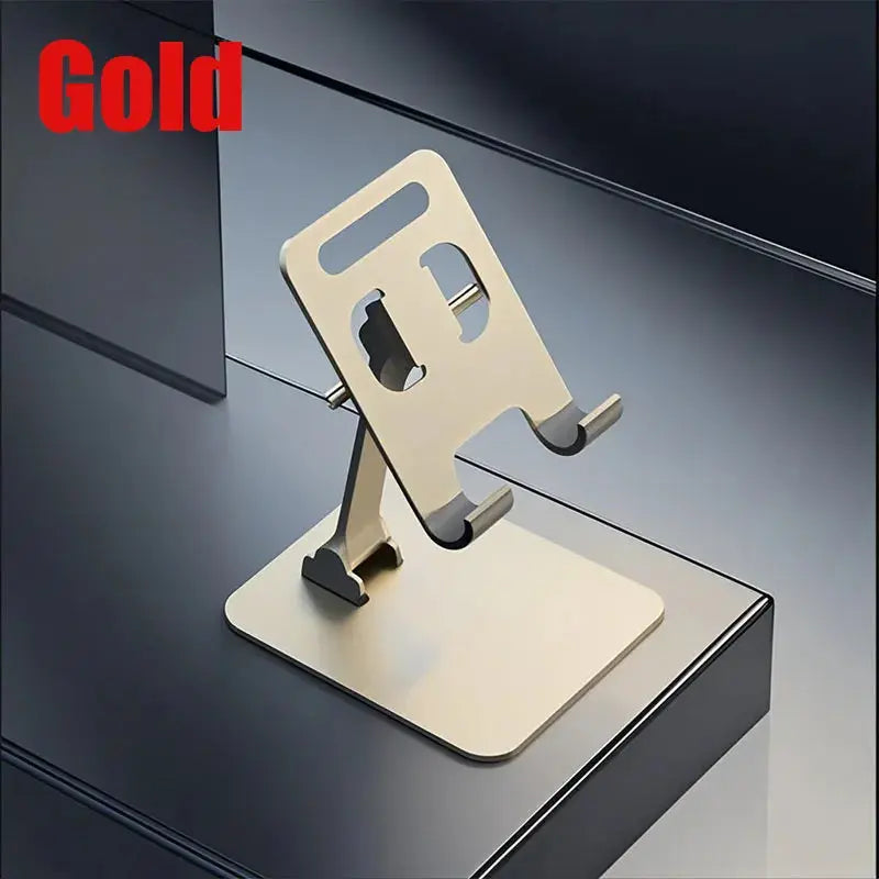Foldable Mobile Phone Holder Stand Tablet Desk Mount Table Flexible Adjustable Desktop Live Lazy Bracket Support For All Phones - Fun Tech and Gadgets