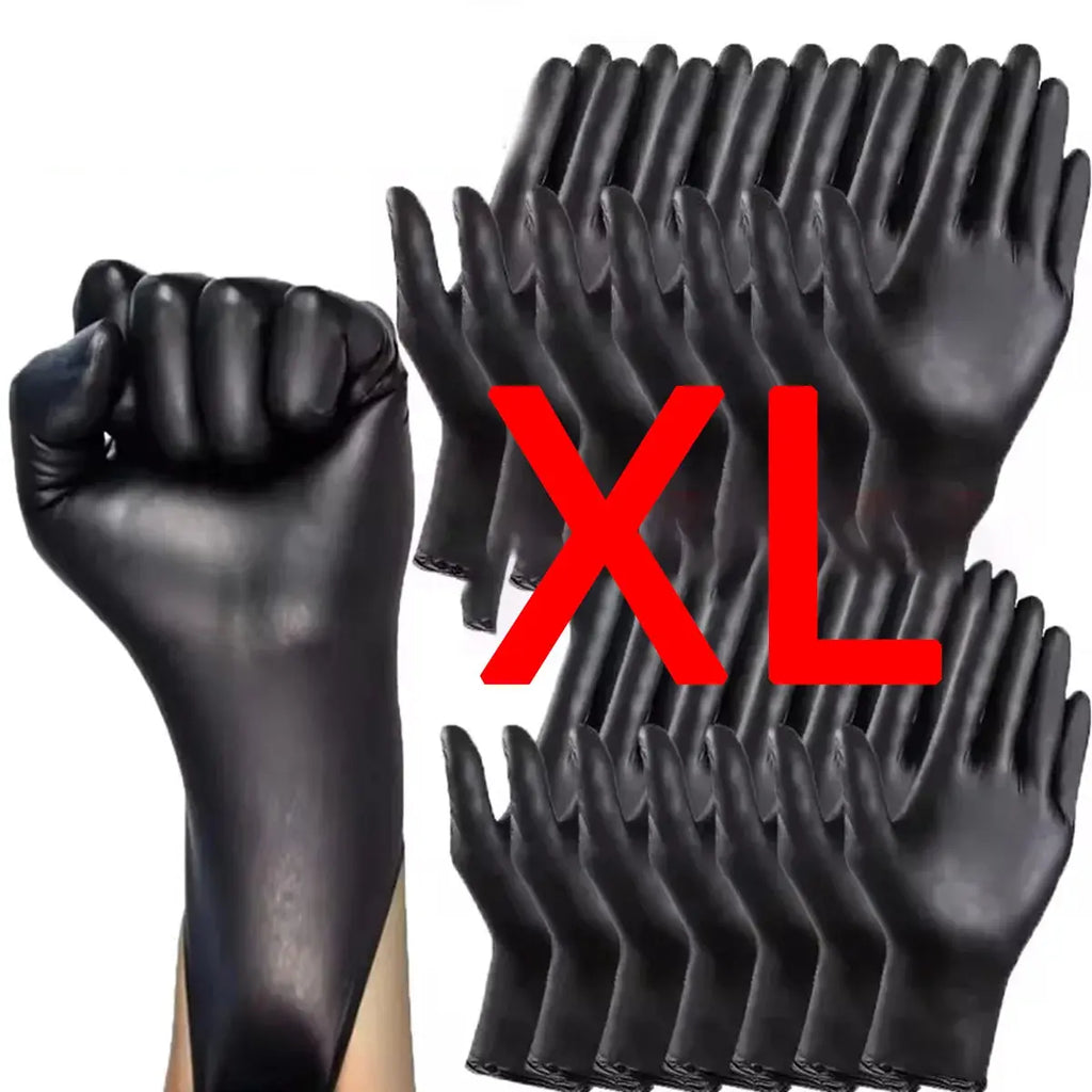 10/20/50/100PCS Bagged Disposable Gloves Black Disposable Gloves Household Kitchen Cooking Tools Car Wash Household Cleaning - Fun Tech and Gadgets