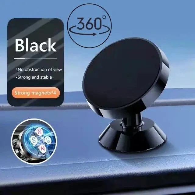 Magnetic Car Phone Holder Universal Car Phone Stand for iPhone Xiaomi Huawei Samsung Dashboard Wall Mounted Car Magnet Sticker - Fun Tech and Gadgets