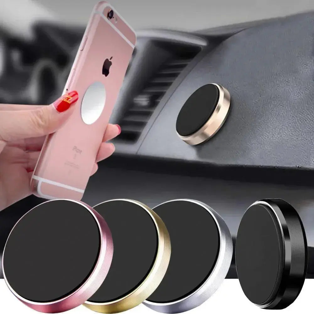 Magnetic Car Phone Holder Universal Car Phone Stand for iPhone Xiaomi Huawei Samsung Dashboard Wall Mounted Car Magnet Sticker - Fun Tech and Gadgets