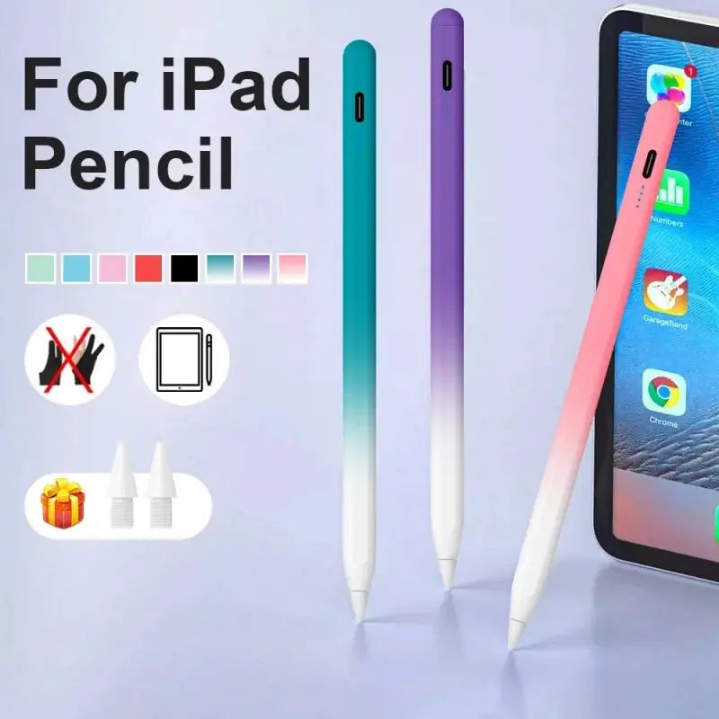 For Apple Pencil 2 1 Palm Rejection Power Display iPad Accessories iPad 2022 2021 2020 2019 2018 Pro 11 12.9 Air Mini Stylus Pen Fun Tech and Gadgets