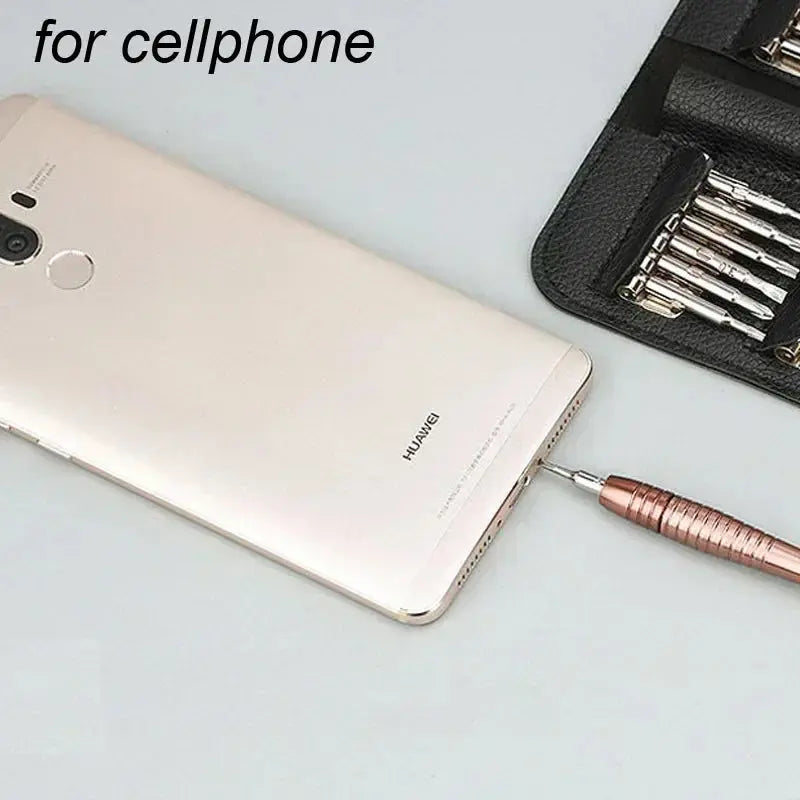 Mini Precision Screwdriver Set 25 in 1 Electronic Torx Screwdriver Opening Repair Tools Kit for iPhone Camera Watch Tablet PC - Fun Tech and Gadgets