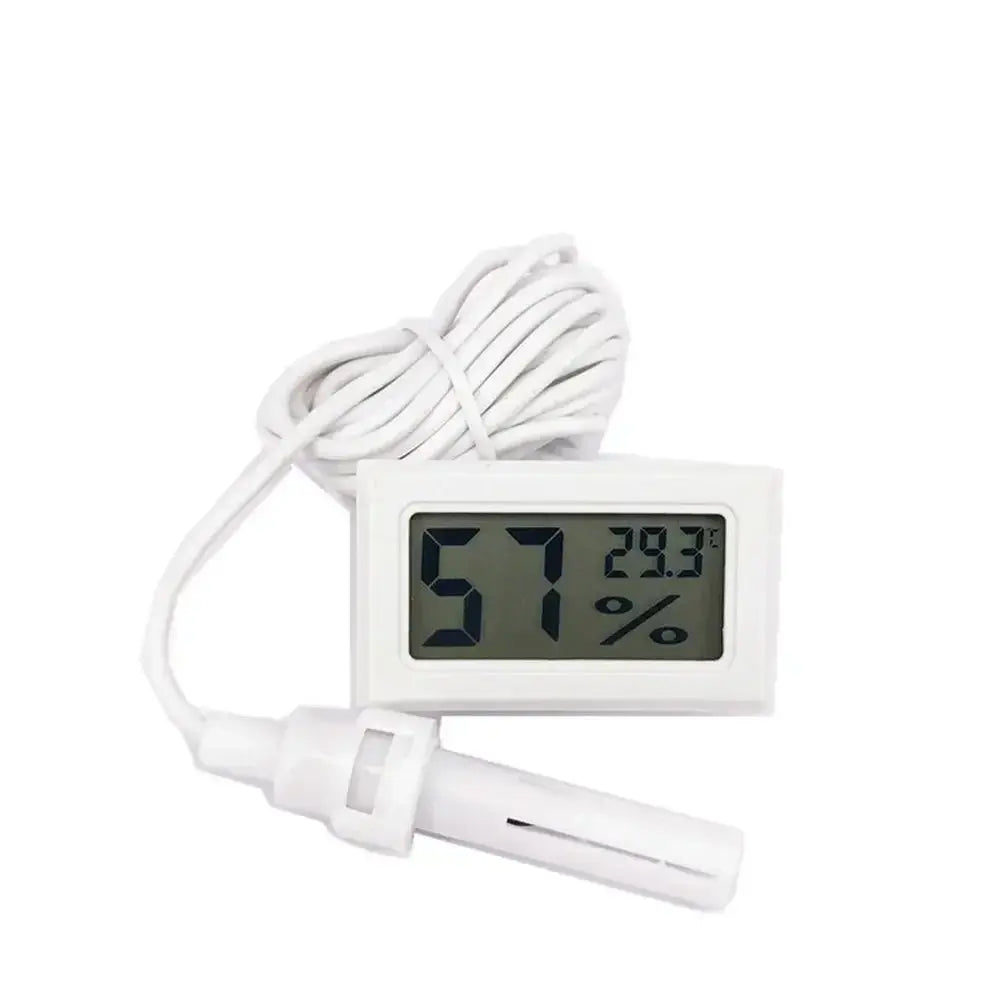 Thermometer Hygrometer Reptile Pet Incubation Breeding Turtle Gecko Hermit Crab Electronic Thermometer High Precision Parrot - Fun Tech and Gadgets