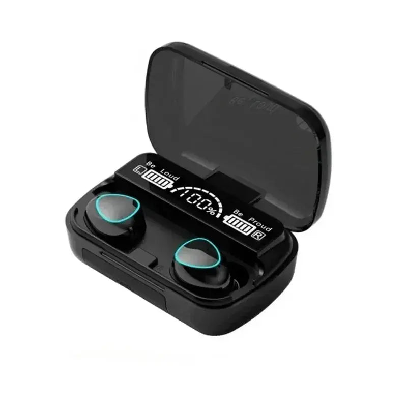 M10 TWS Bluetooth Headphones 2500mAh Charging Box Wireless Earphones With Microphone 9D Stereo Sports Waterproof Earbuds Headset Fun Tech and Gadgets
