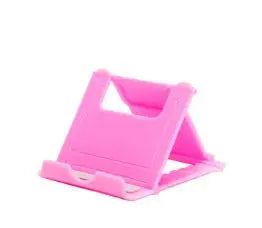 Mini Adjustable Creative Portable Universal Folding Plastic Phone Holder Tablet Computer Stand For ipad iPhone Samsung Xiaomi - Fun Tech and Gadgets