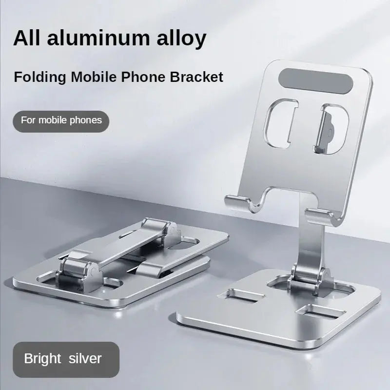 Universal Aluminum Alloy Portable Tablet Holder For iPad Air Pro Mini Tablet Stand Mount Adjustable Flexible Mobile Phone Stand - Fun Tech and Gadgets