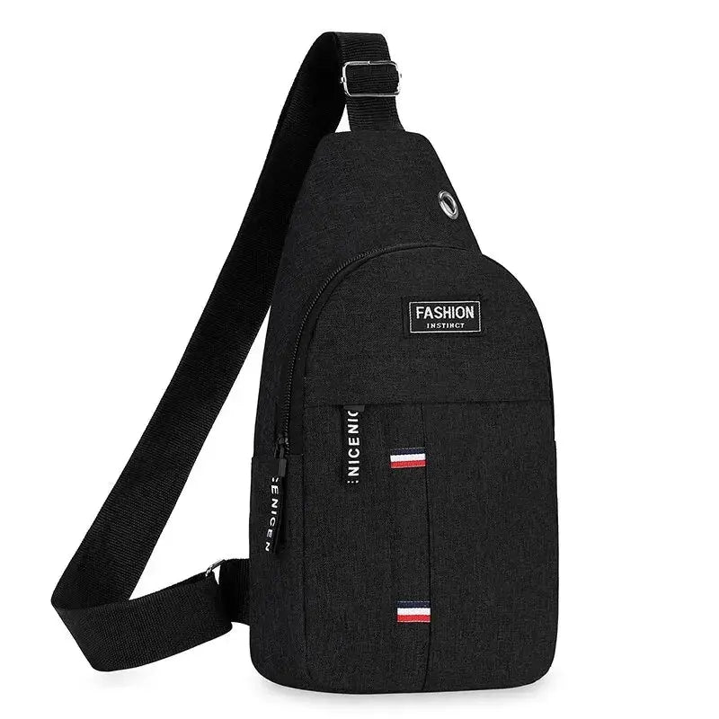 Fashionable and Trendy Lightweight Single Minimalist Shoulder Crossbody Bag for Men with Large Capacity for Leisure and Sports - Fun Tech and Gadgets