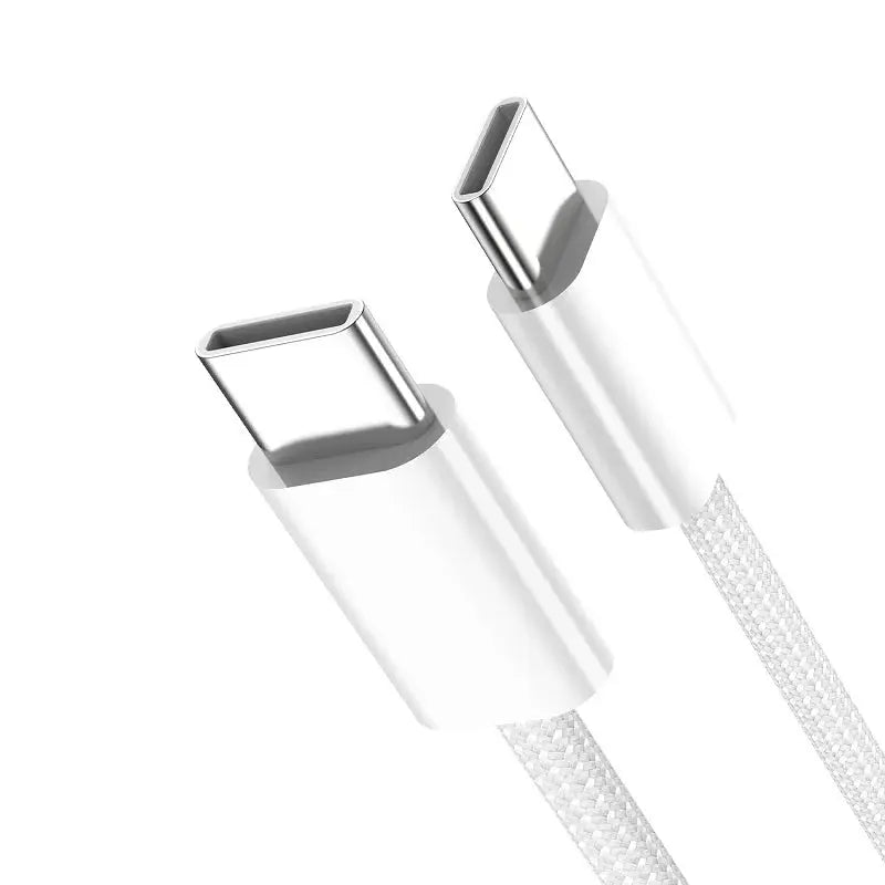 PD 60W Type C to Type C Color Cable For  iphone 15 15pro  Fast Charging For Xiaomi Samsung Huawei Type C Weaving Cable  1M 2M 3M - Fun Tech and Gadgets