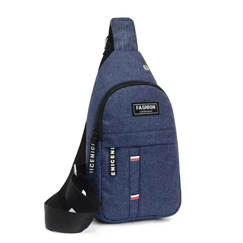 Fashionable and Trendy Lightweight Single Minimalist Shoulder Crossbody Bag for Men with Large Capacity for Leisure and Sports - Fun Tech and Gadgets